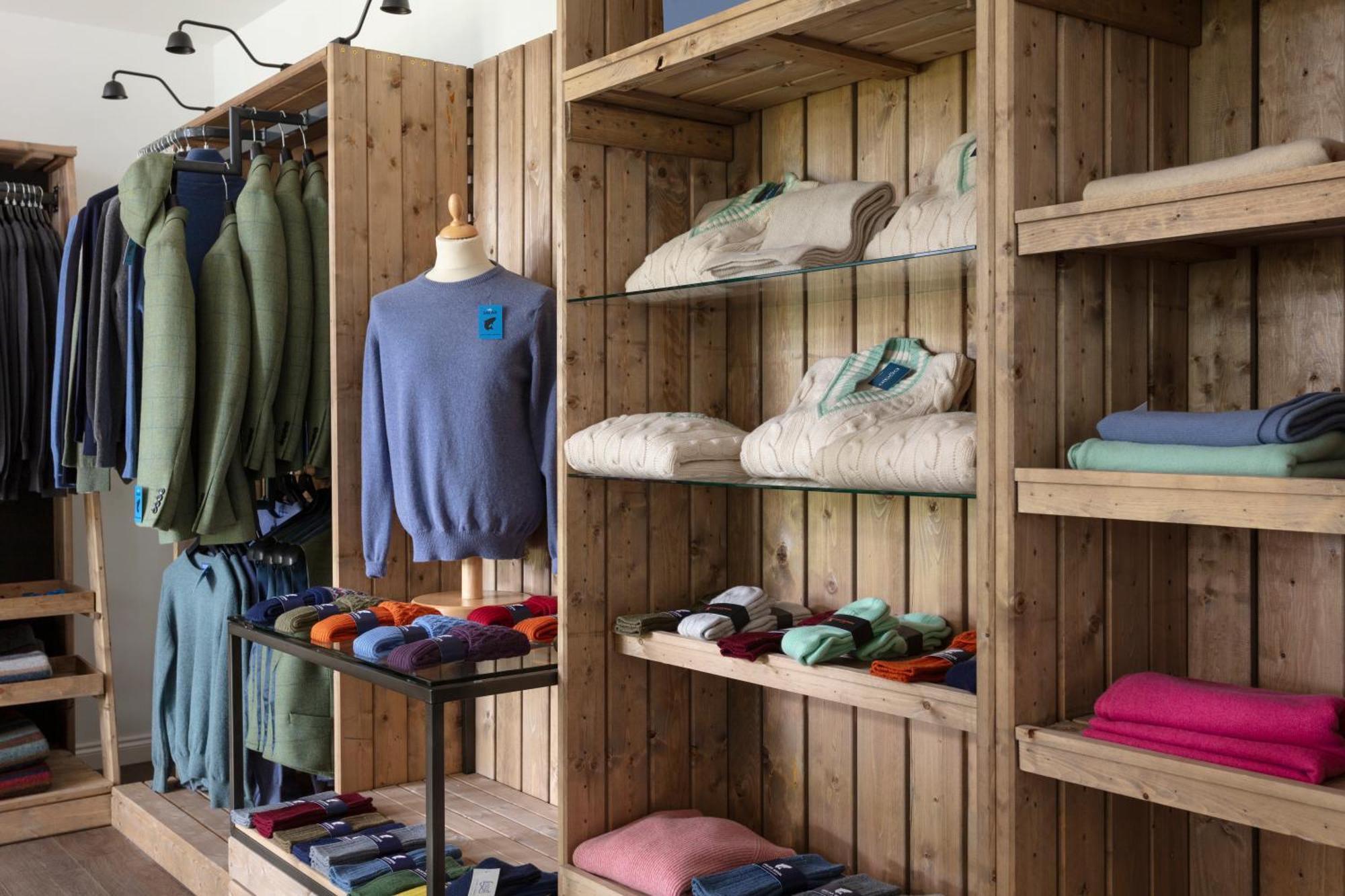 Schloss Roxburghe, Part Of Destination By Hyatt Екстер'єр фото The interior of a clothing store